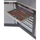 Komplette Werkstatteinrichtung, Werkbank + Eckverbindung und Metalplatte bestückt mit Werkzeug - Werkstatt Set 223 x 200 cm.