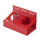 Magnet Dosenhalter für 2 Sprühdosen (Rot )
