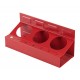 Magnet Dosenhalter für 3 Sprühdosen ( Rot )