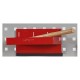 Werkzeug Ablage (Rot) mit Magnet 21 x 11,5 x 3 cm - Ablagekasten magnetisch