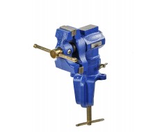 Mehrzweck-Schraubstock 65 mm drehbar mit Tischklemme - Drehteller - mit Amboss