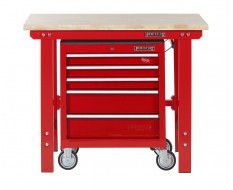 Profi Werkbank 120 cm + Werkstattwagen