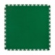 PVC Klick Fliesen grün 500 x 500 x 6 mm. Bodenfliesen für den industriellen Einsatz - Hammerschlag mit Anti-Rutsch-Profil