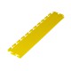 PVC Kantenleiste gelb - Abschlussleiste 500 x 100 mm für industrielle PVC Klickfliesen