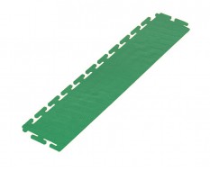 PVC Kantenleiste grün - Abschlussleiste 500 x 100 mm für industrielle PVC Klickfliesen