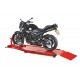 Motorradhebebühne ( Rot ) extra breit mit Motorradwippe 