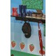 Ablageregal - Wandregal 60 x 17 cm. - Universalhalter