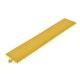 Anti-Rutsch-Klickfliesen - PVC Werkstattmatte - Anti-Ermüdungsmatte, Farbe grau/gelb, Maße 136 x 96 x 1,2 cm.