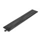 Anti-Rutsch-Klickfliesen - PVC Werkstattmatte - Anti-Ermüdungsmatte, Farbe grau/schwarz, Maße 176 x 96 x 1,2 cm.