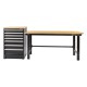 Professioneller Werkzeugschrank - Werkstattschrank 110 cm. hoch mit 7 Schubladen.