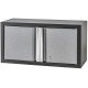 Hängeschrank grau/anthrazit 68 x 28 x 35 cm mit 2 Türen
