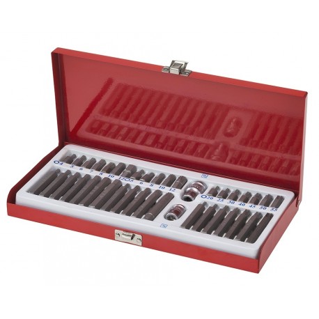 Torx bitsatz 40-teilig - Torx bits lang inkl. 2 x Bithalter