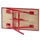 Werkbank Tragbar - 120 cm. rot