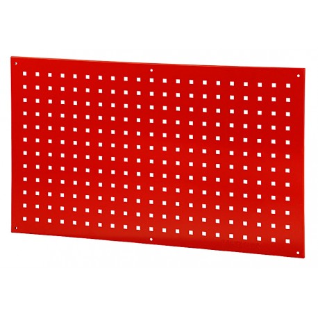 Werkzeug Lochwand metall Rot 100 x 59 cm 