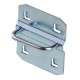 Werkzeug Lochwand metall Rot 100 x 59 cm 