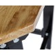 Übereck Werkbank 310 cm x 260 cmschwarz mit Hartholzplatte - Eck Werkbank - Werkbank über eck -  Schenkel Werkbank