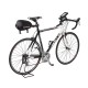 Satteltasche inkl. Sattelträger für Fahrrad - Rennrad - Mountainbike - Sattelstützen Gepäckträger inkl. Aufbewahrungstasche