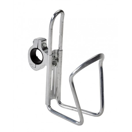 Aluminium Fahrrad Flaschenhalter mit Lenkerklemme für Rennräder - Mountainbike - MTB - Trinkflaschenhalter Alu mit Lenkerklemme