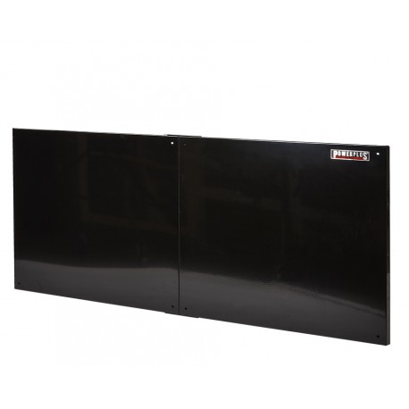 Werkzeugwand schwarz 150 x 61 cm 