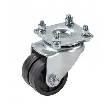 Schwenkrad Kunststoff 2 x Ø  50 x 16 mm