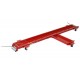 Schwenkrad Kunststoff 2 x Ø  50 x 16 mm